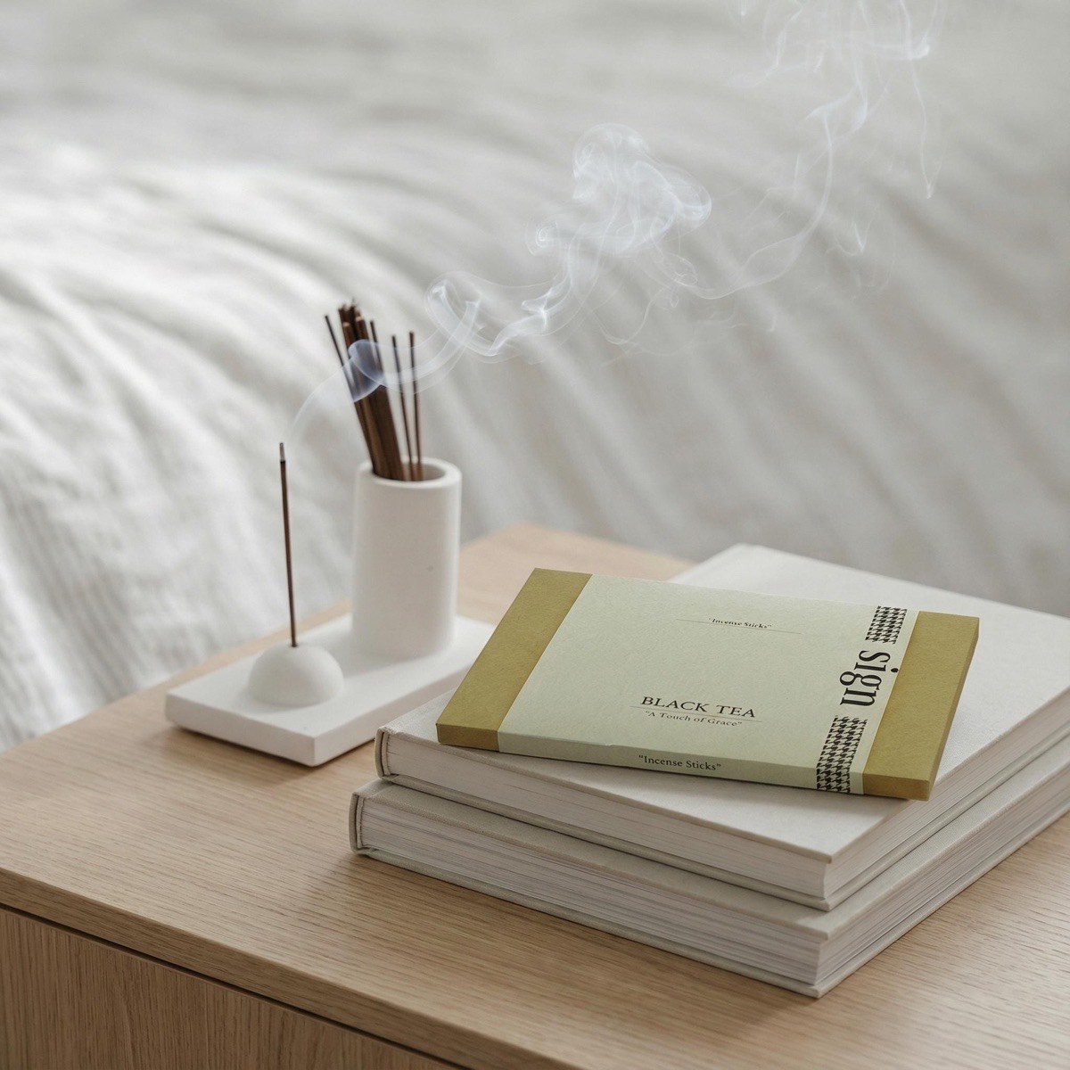 Incense Sticks Gift Set – Japanese Low Smoke, 15 Sticks with Holder, Meditation — view 9
