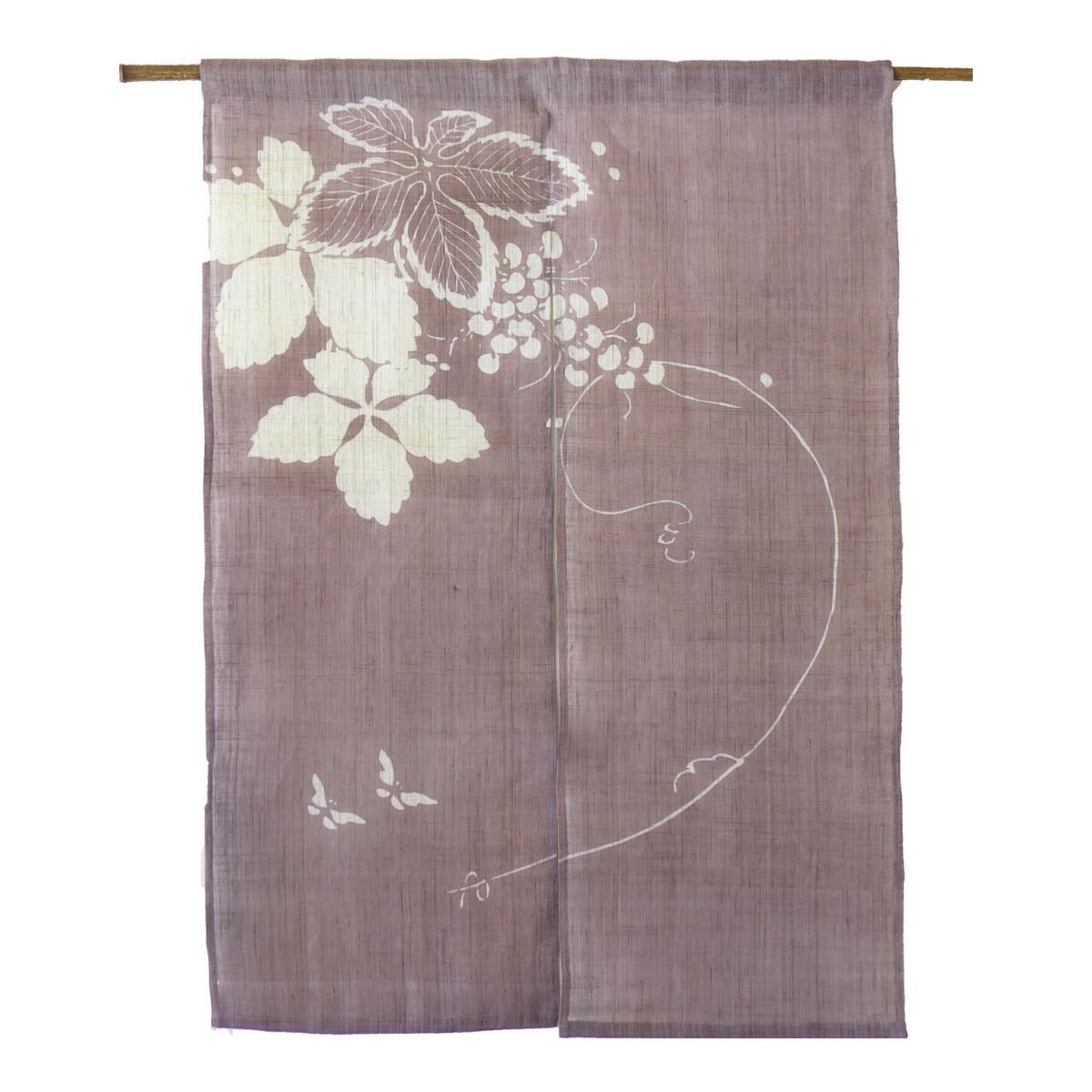 Handwoven Japanese noren curtain by NeoiAtelier