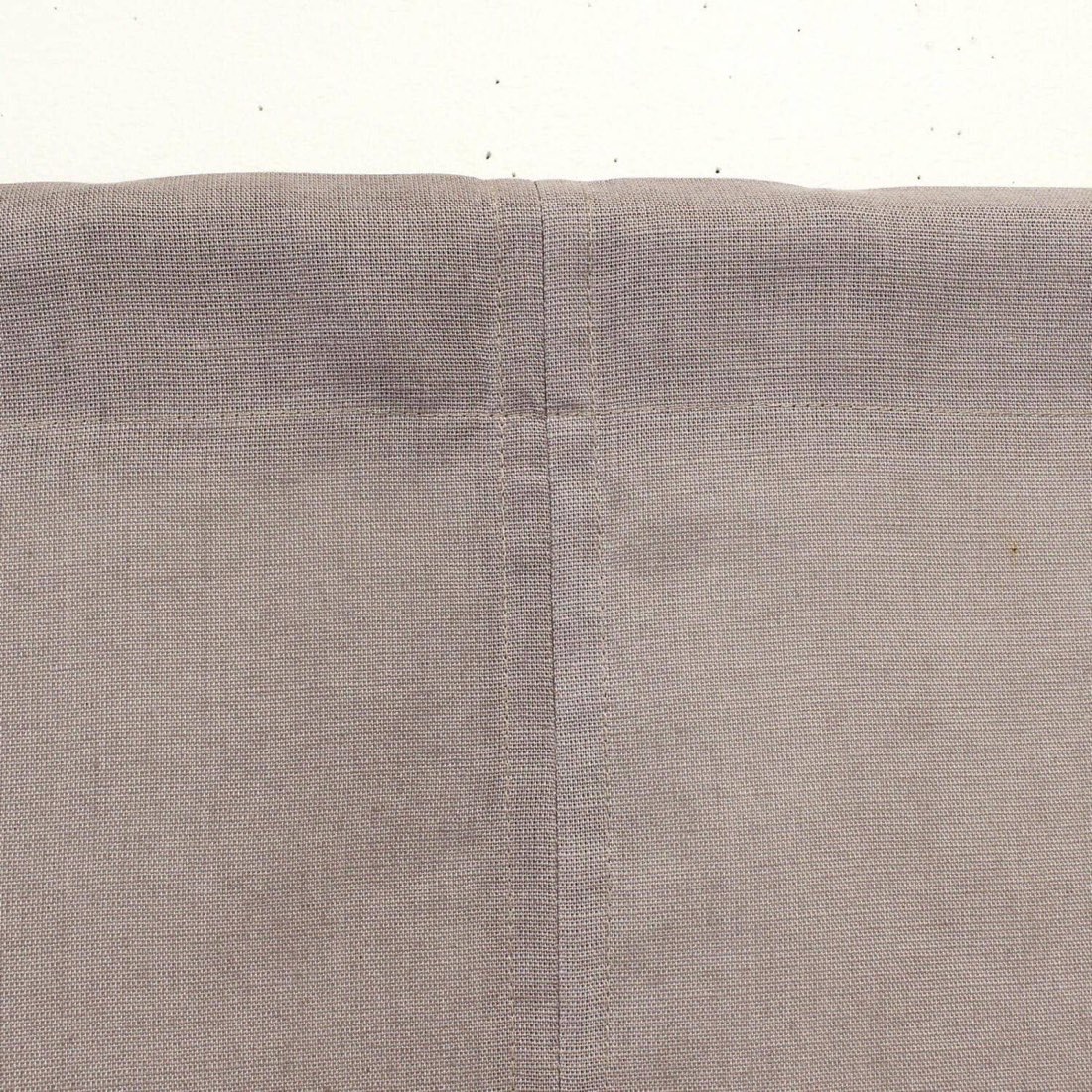 Japanese Linen Noren Curtain, Sparrow Motif, Shiso Gray, 33.1 x 47.2 in — view 7