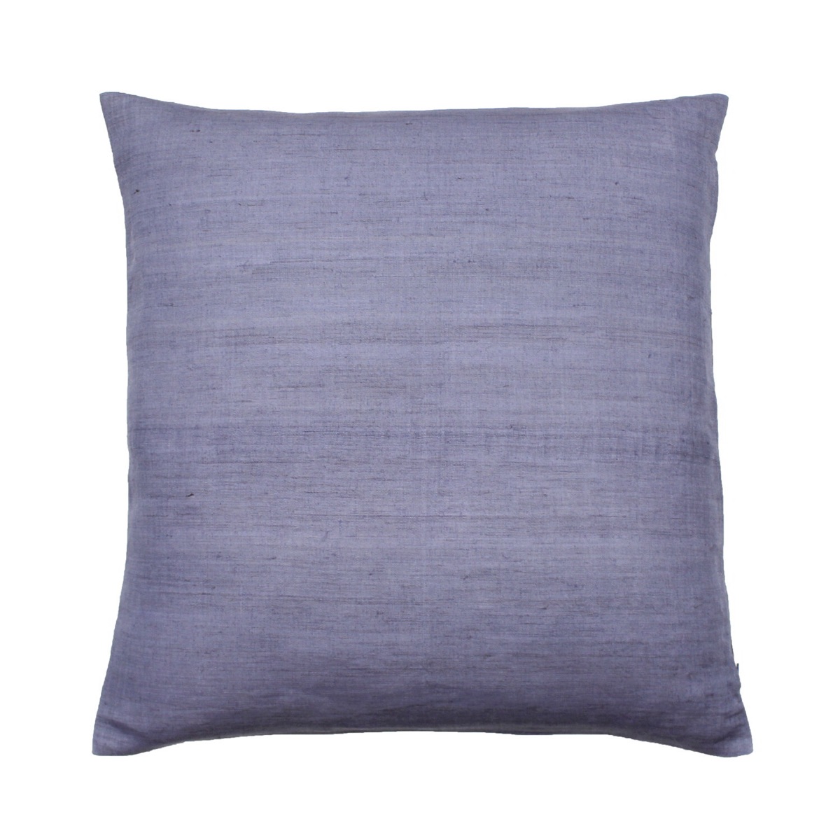 Japanese Linen Zabuton Floor Cushion Cover, Plain Blue Wisteria, 21.7 x 23.2 in, Iono Weave, Made in Japan — view 3