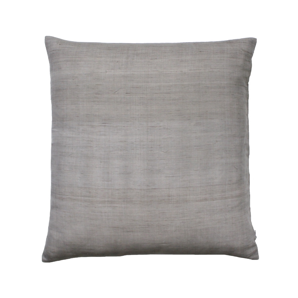 Japanese Linen Zabuton Floor Cushion Cover, Plain Pine-Soot Charcoal, 21.7 x 23.2 in, Iono Weave, Made in Japan — view 3