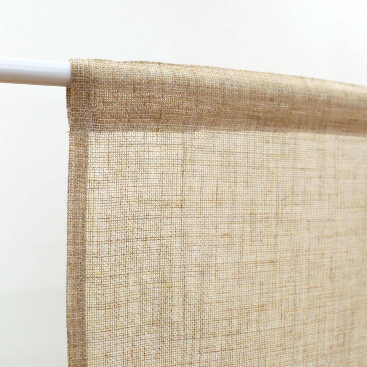 Japanese Noren Door Curtain, Tricolor Arc, 33.5 x 59.1 in, Made in Japan — view 6